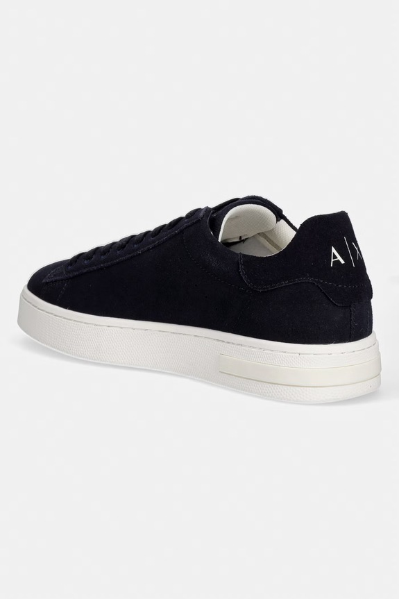 Obuv Armani Exchange tenisky pánske semišové XM002617.AF19687.ZB004 tmavomodrá