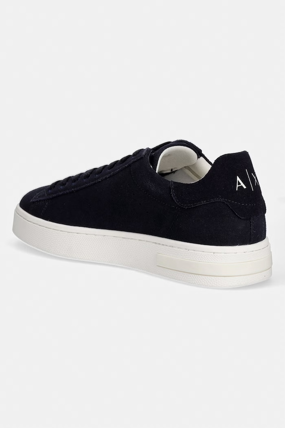 Obuv Armani Exchange tenisky pánske semišové XM002617.AF19687.ZB004 tmavomodrá