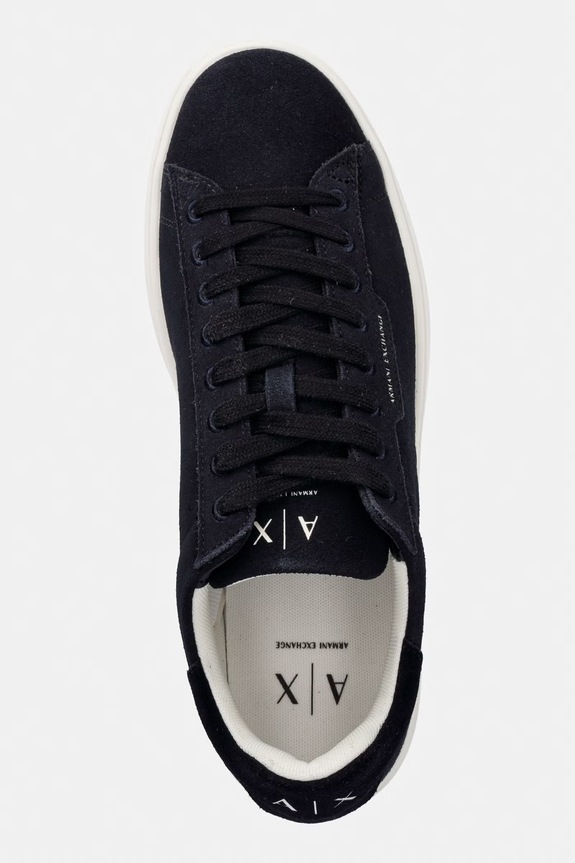 Armani Exchange tenisky pánske semišové tmavomodrá XM002617.AF19687.ZB004