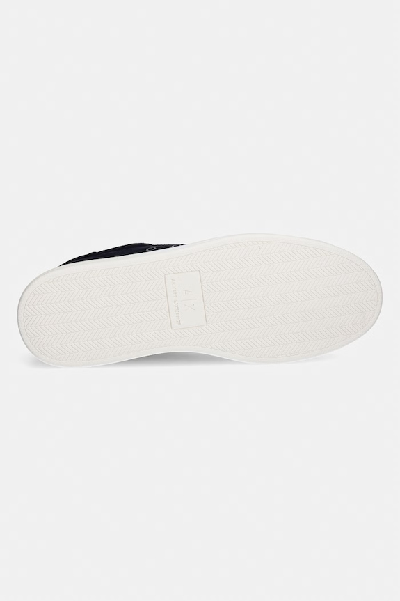 Armani Exchange tenisky pánske semišové XM002617.AF19687.ZB004 tmavomodrá