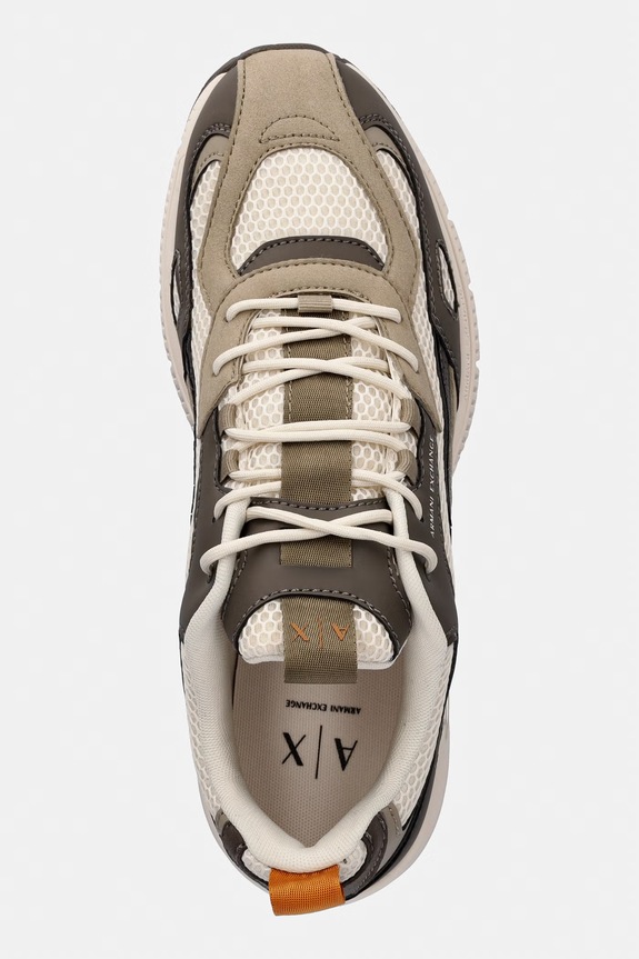 Armani Exchange sneakersy męskie zielony XM002623.AF22829.M6265