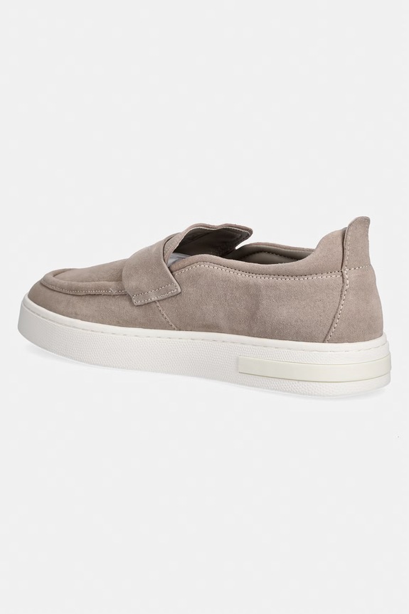 Obuv Armani Exchange mokasíny pánske semišové XM002632.AF19687.Z1030 béžová