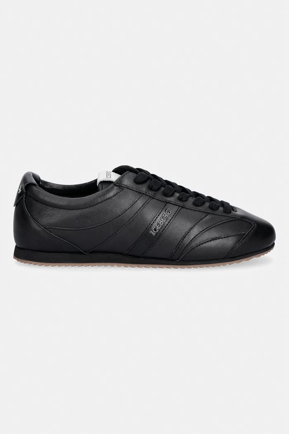 Kožené tenisky Iceberg Snoot IU185401 čierna SS26