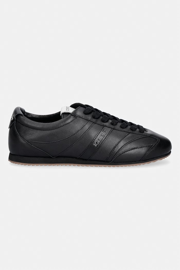Kožené tenisky Iceberg Snoot IU185401 čierna SS26