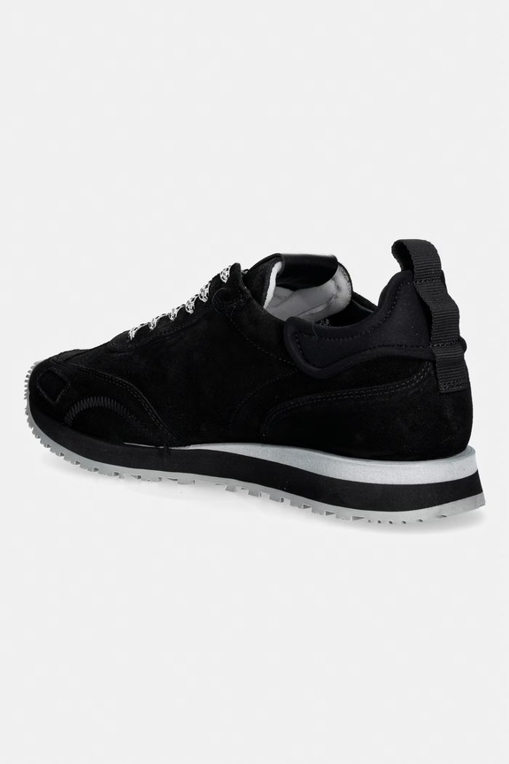Încălțăminte Iceberg Ultra sneakers bărbătești din piele întoarsă IU185305 negru