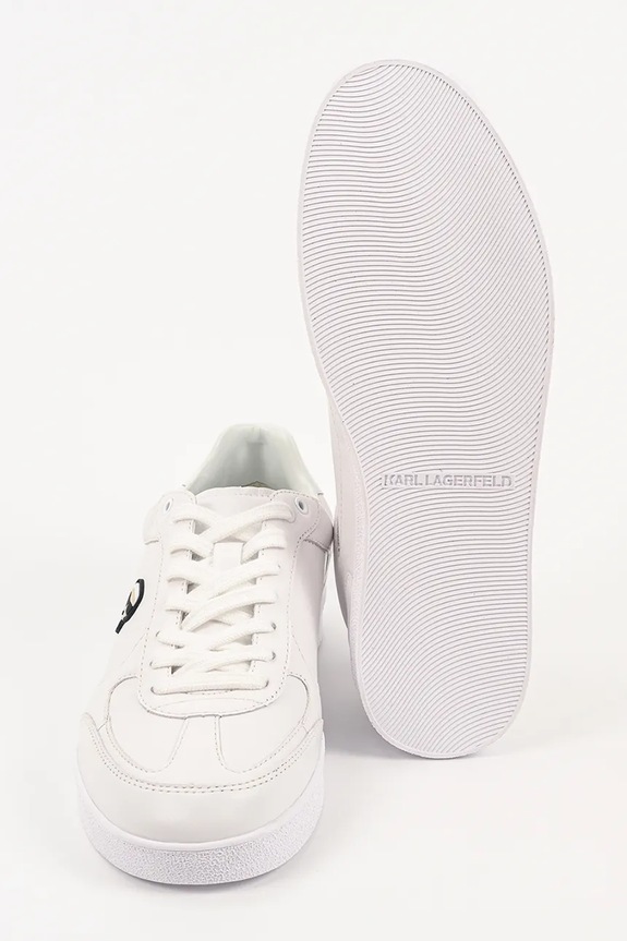 Karl Lagerfeld sneakersy skórzane Kandidate Nft KL53830N.01W biały