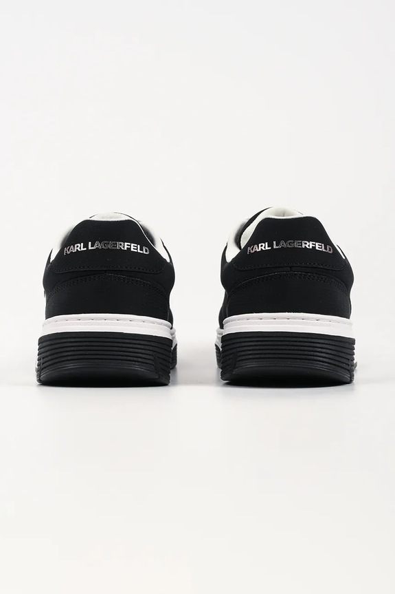 Obuv Karl Lagerfeld Kourtney tenisky pánske kožené KL53016.H00 čierna