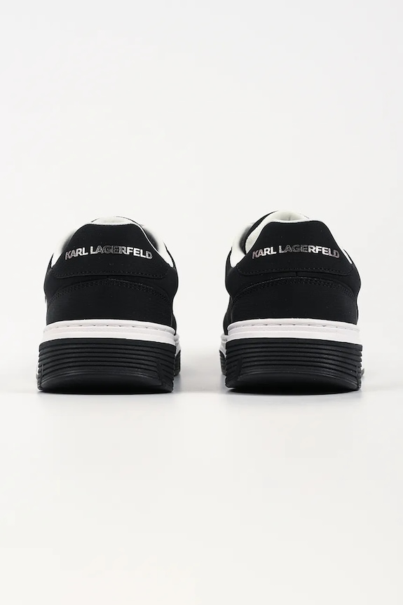 Obuv Karl Lagerfeld Kourtney tenisky pánske kožené KL53016.H00 čierna