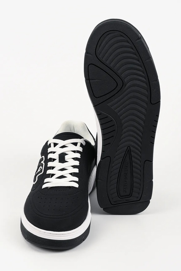 Karl Lagerfeld Kourtney tenisky pánske kožené KL53016.H00 čierna