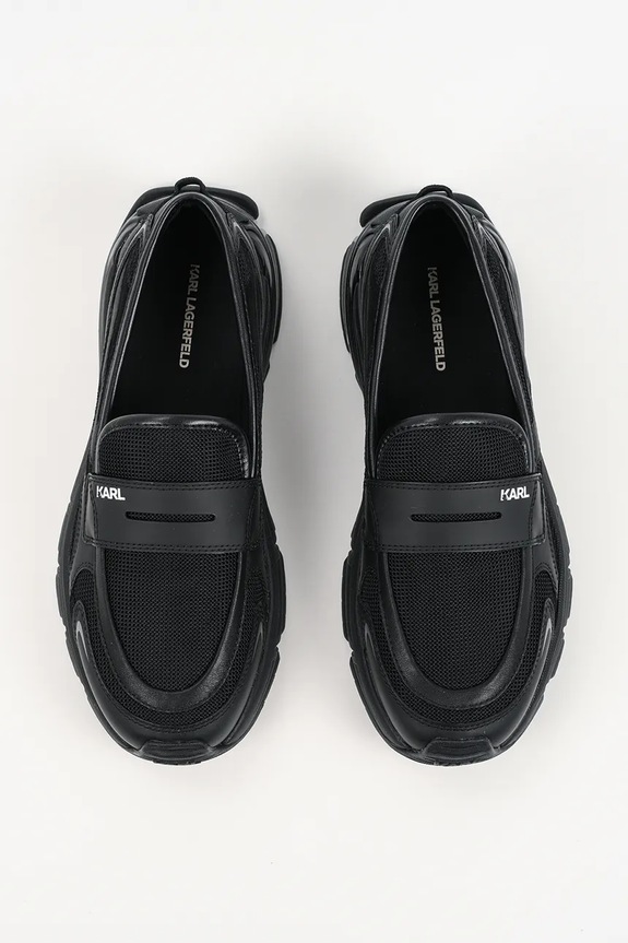 Karl Lagerfeld mokasyny męskie Orion czarny KL55511.40X