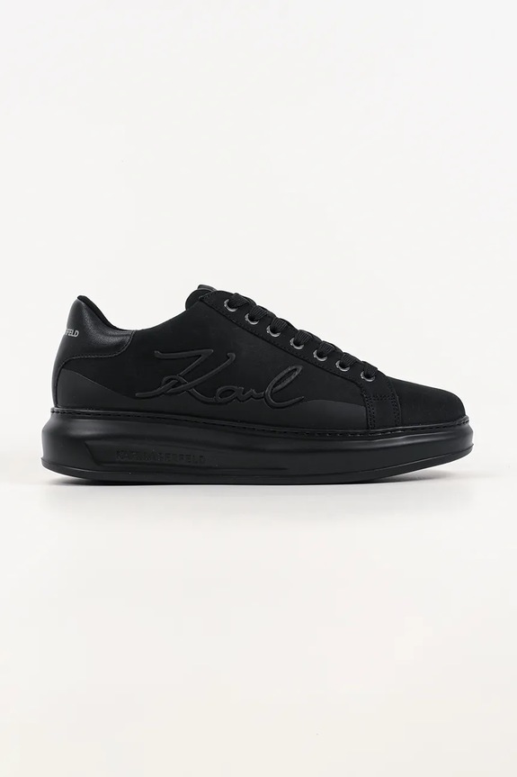 Δερμάτινα sneakers Karl Lagerfeld Kapri Mens συνθετικό μαύρο KL52542F.20X