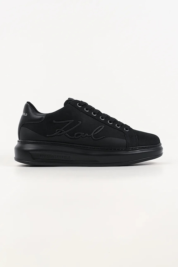 Δερμάτινα sneakers Karl Lagerfeld Kapri Mens συνθετικό μαύρο KL52542F.20X