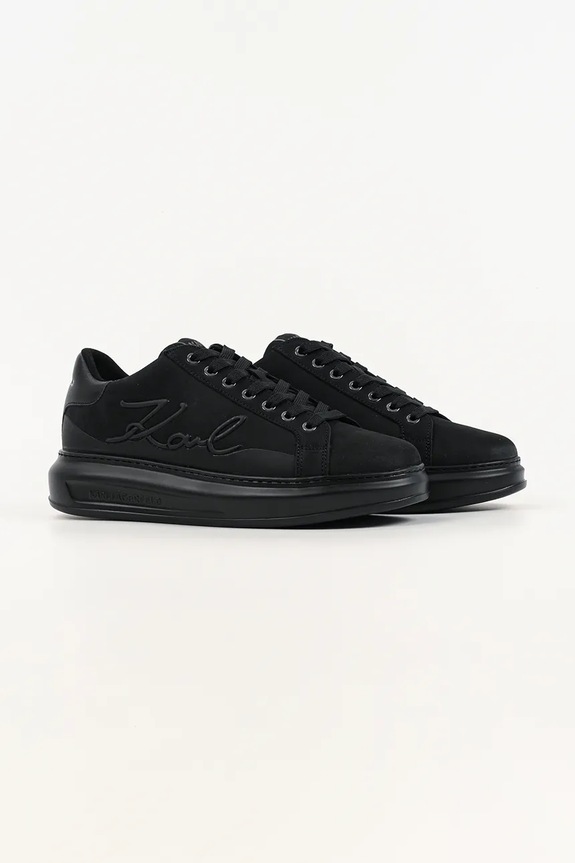 Δερμάτινα sneakers Karl Lagerfeld Kapri Mens KL52542F.20X μαύρο SS26