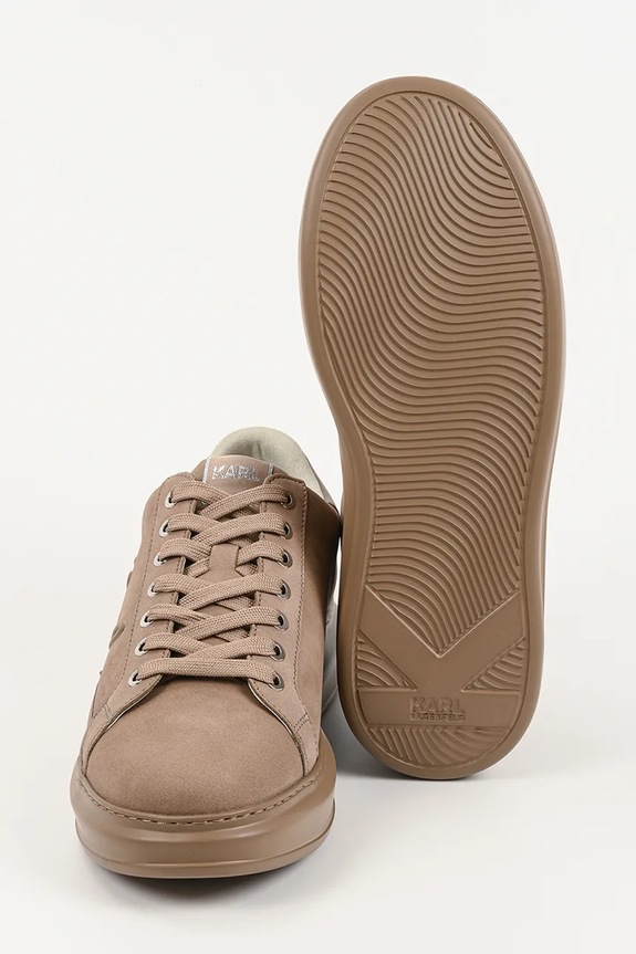 Δερμάτινα sneakers Karl Lagerfeld Kapri Mens KL52542F.2TN καφέ