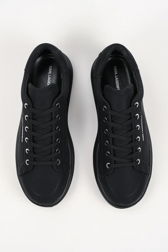 Δερμάτινα sneakers Karl Lagerfeld Kapri Mens μαύρο KL52586.H0X