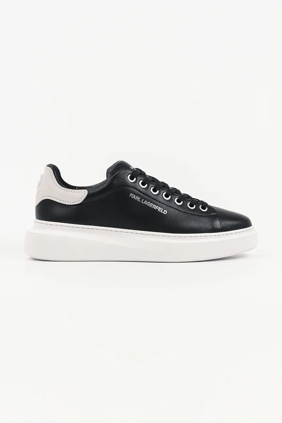 Δερμάτινα sneakers Karl Lagerfeld Kore δέρμα σαμουά μαύρο KL56525.000