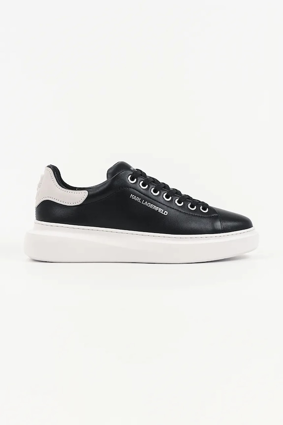 Δερμάτινα sneakers Karl Lagerfeld Kore δέρμα σαμουά μαύρο KL56525.000