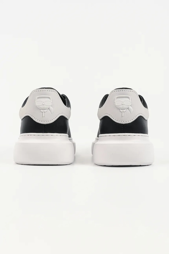 Παπούτσια Δερμάτινα sneakers Karl Lagerfeld Kore KL56525.000 μαύρο