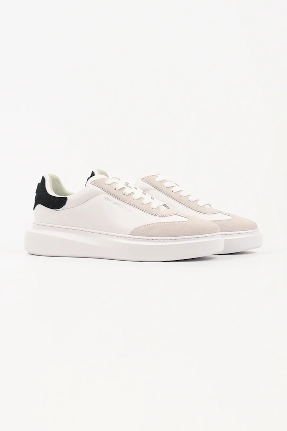 Δερμάτινα sneakers Karl Lagerfeld Kore KL56525A.011 λευκό SS26