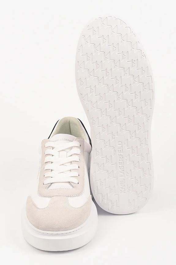 Δερμάτινα sneakers Karl Lagerfeld Kore KL56525A.011 λευκό