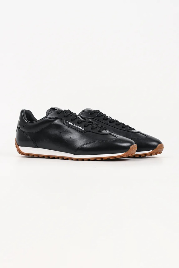 Δερμάτινα sneakers Karl Lagerfeld Astra KL55920.000 μαύρο SS26