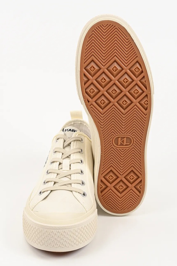 Karl Lagerfeld Kampus Max V trampki męskie KL50523.9T1 beżowy