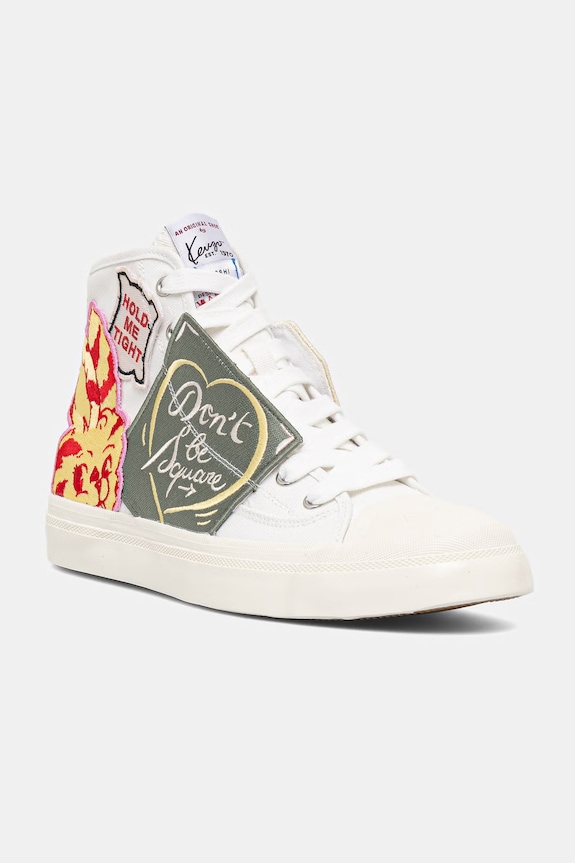 Tenisice Kenzo High top Sneaker visoka bijela FG55SN027F67.MU