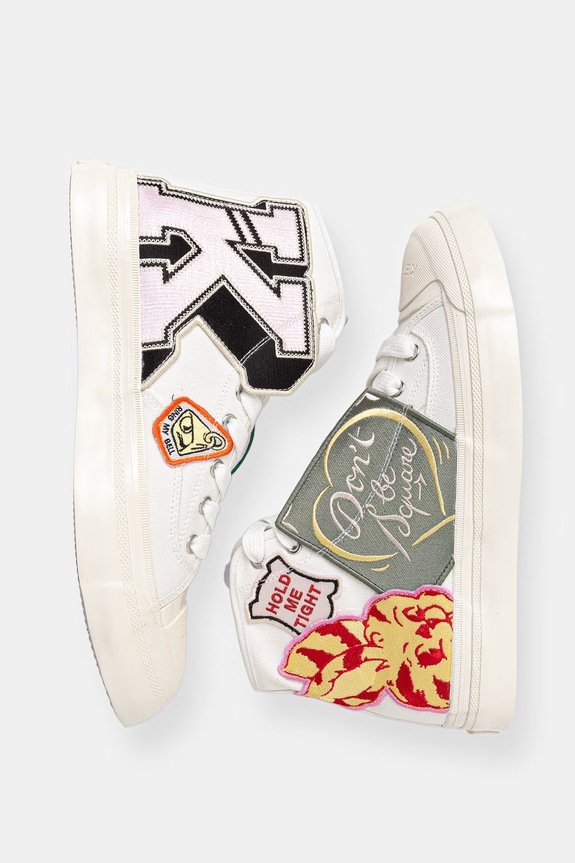 Tenisice Kenzo High top Sneaker FG55SN027F67.MU bijela SS26