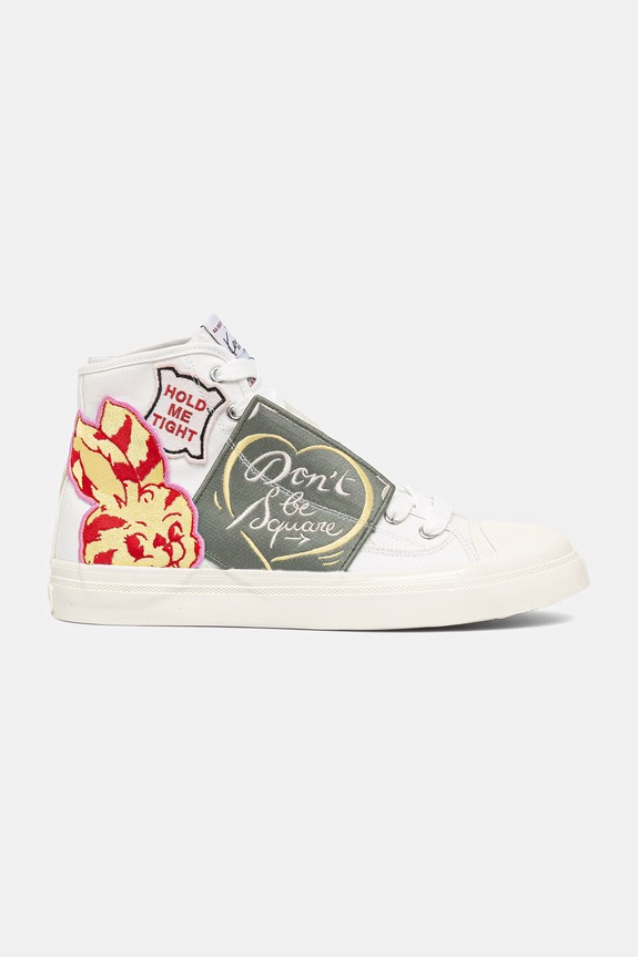 Tenisice Kenzo High top Sneaker bijela FG55SN027F67.MU