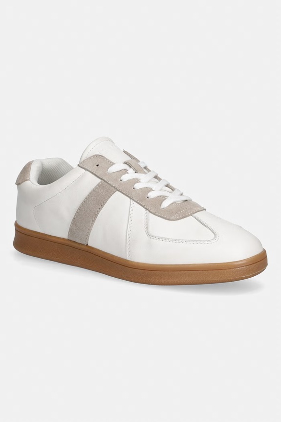 Goe TT1N4016 sneakersy męskie skórzane biały TT1N4016