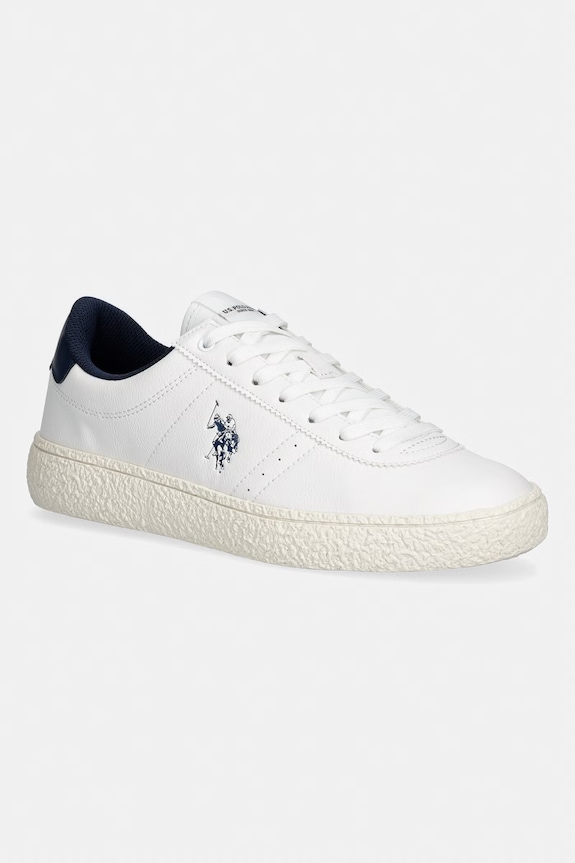 Кросівки U.S. Polo Assn. JODIE001B імітація лицьової шкіри білий JODIE001M.6YH1