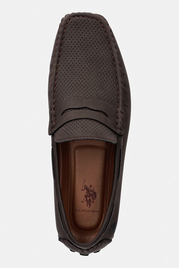 U.S. Polo Assn. mokasíny pánske ALVARO001A hnedá ALVARO001M.6U1