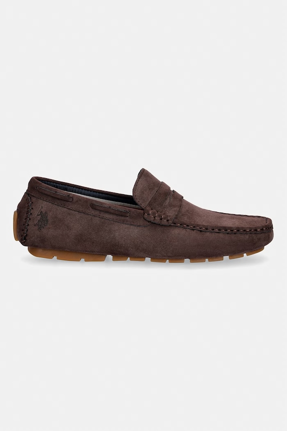 U.S. Polo Assn. mokasíny pánske HUAN001A HUAN001M.6H1 hnedá SS26