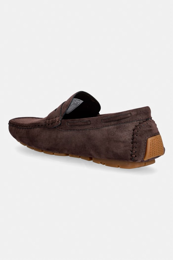 Obuv U.S. Polo Assn. mokasíny pánske HUAN001A HUAN001M.6H1 hnedá