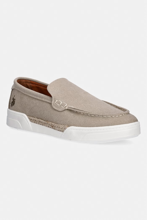U.S. Polo Assn. mocasini pentru bărbați ALONSO001A bej ALONSO001M.6C1