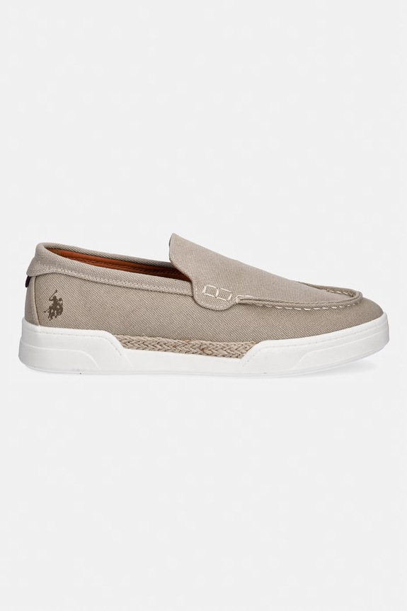 U.S. Polo Assn. mocasini pentru bărbați ALONSO001A ALONSO001M.6C1 bej SS26
