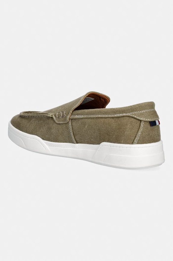 Încălțăminte U.S. Polo Assn. mocasini pentru bărbați ALONSO001A ALONSO001M.6C1 verde