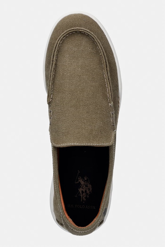 U.S. Polo Assn. mocasini pentru bărbați ALONSO001A verde ALONSO001M.6C1