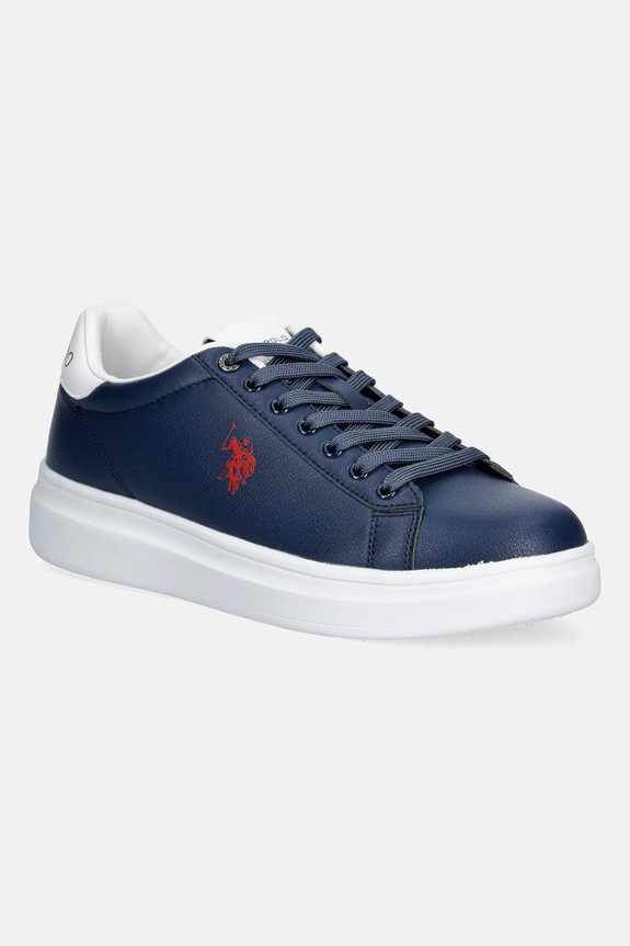 Sneakers U.S. Polo Assn. CODY010B απομίμηση λείου δέρματος σκούρο μπλε CODY010M.6Y3