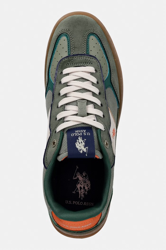 Маратонки U.S. Polo Assn. CAMPY006 зелен CAMPY006M.6HM1
