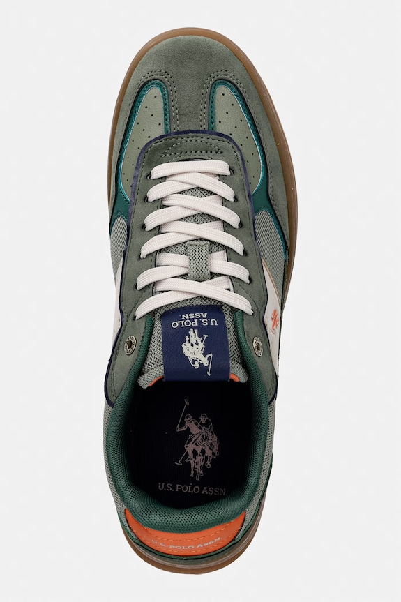 Маратонки U.S. Polo Assn. CAMPY006 зелен CAMPY006M.6HM1