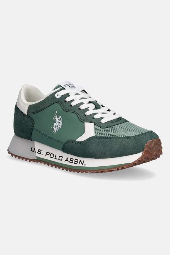 U.S. Polo Assn. CLEEF011 tenisky pánske zelená CLEEF011M.6TS1