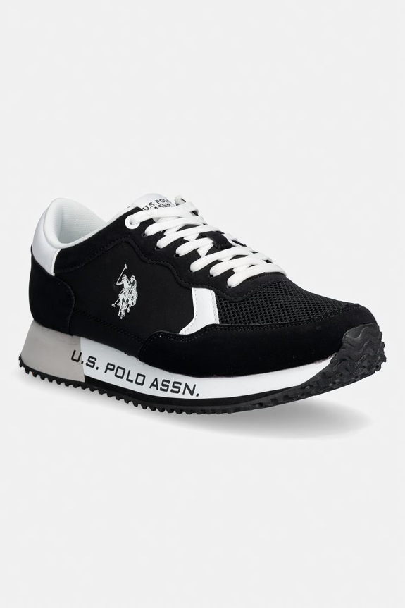 U.S. Polo Assn. CLEEF011 tenisky pánske čierna CLEEF011M.6TS1