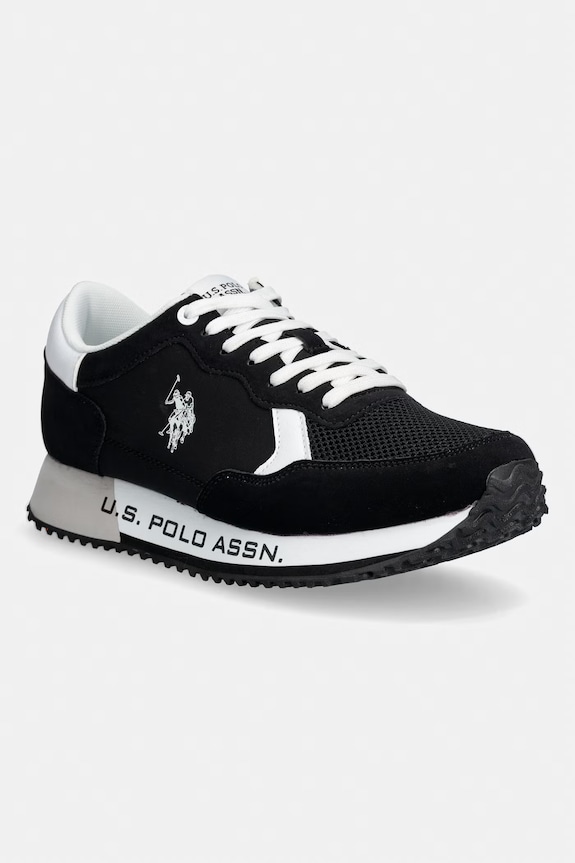 U.S. Polo Assn. CLEEF011 tenisky pánske čierna CLEEF011M.6TS1