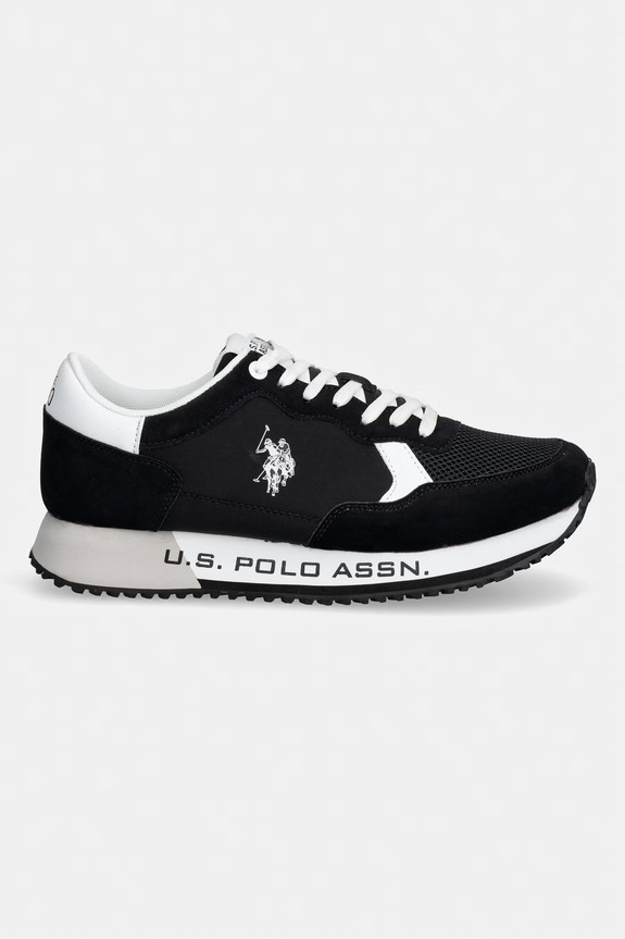 U.S. Polo Assn. CLEEF011 tenisky pánske CLEEF011M.6TS1 čierna SS26