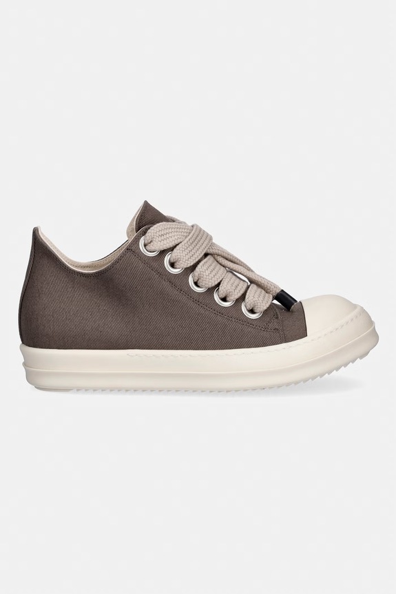 Rick Owens DRKSHDW Jumbolace Low tenisówki męskie DU01F4819.DOW2 brązowy SS26