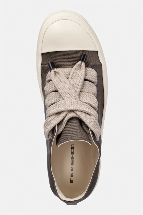 Rick Owens DRKSHDW Jumbolace Low tenisówki męskie brązowy DU01F4819.DOW2