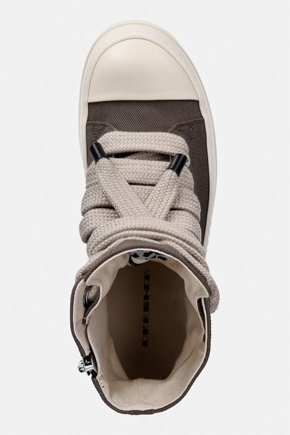 Rick Owens DRKSHDW Jumbolace tenisice za muškarce smeđa DU01F4818.DOW2