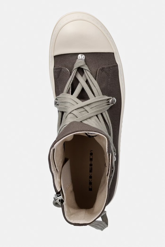 Rick Owens DRKSHDW Megalace tenisice za muškarce smeđa DU01F4809.DOW1