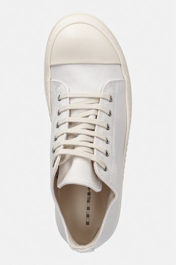 Кеди Rick Owens DRKSHDW Denim Low бежевий DU01F4802.DO
